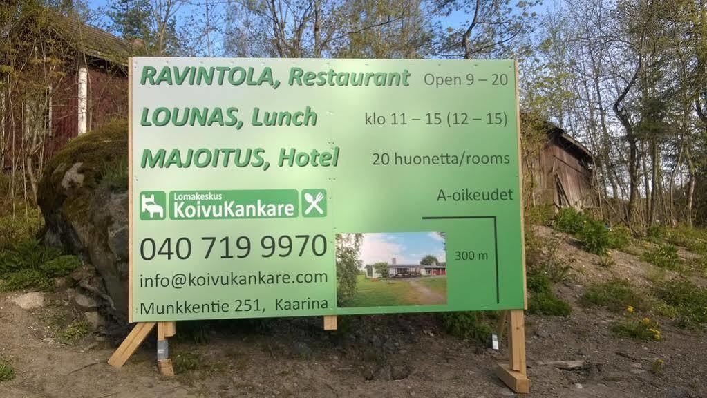Lomakeskus Koivukankare Kaarina Exterior photo